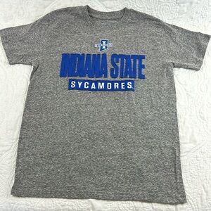 Indiana State Sycamores embroidered super soft tee shirt men’s size medium